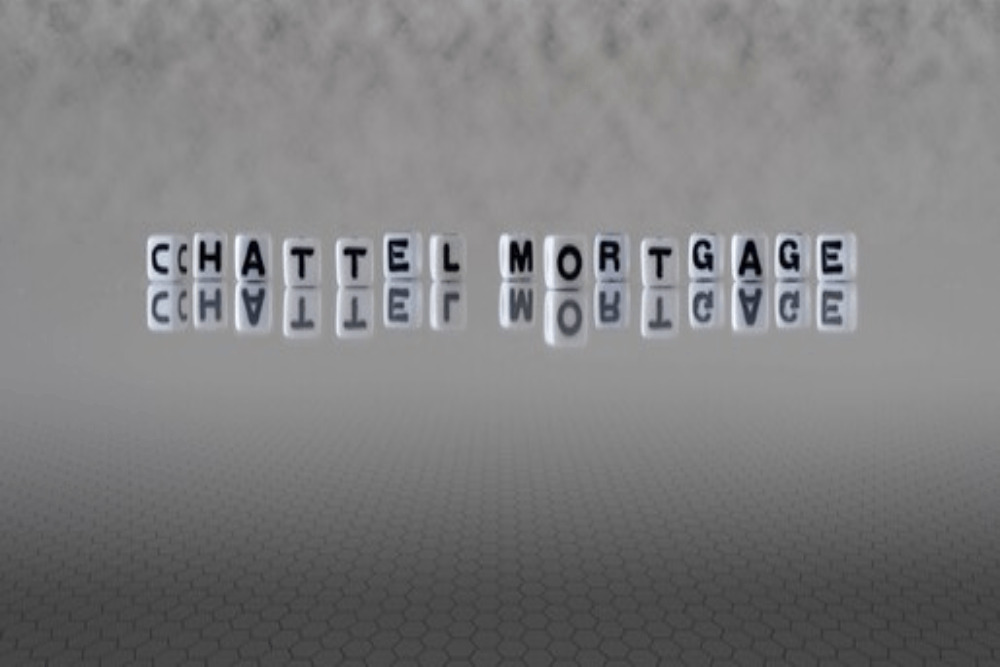 Taking out a chattel mortgage